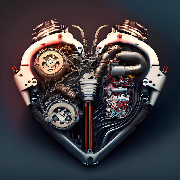 car-engine-heart-shape
